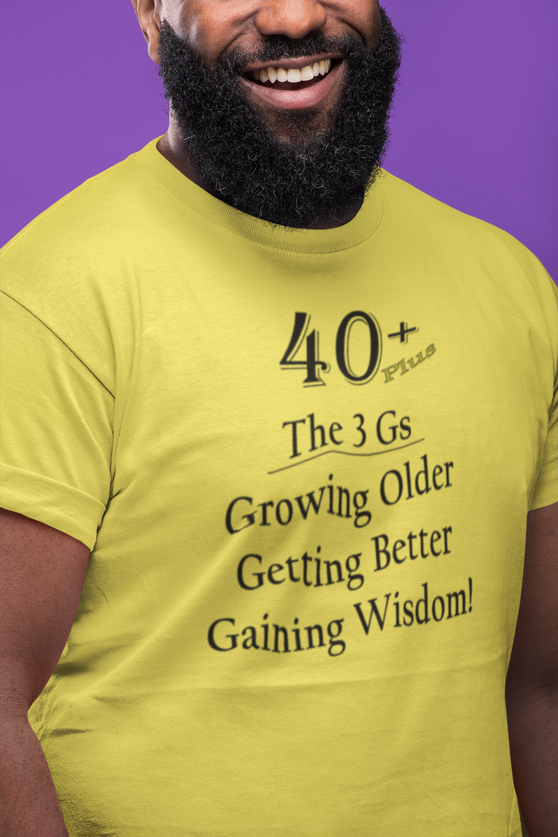 The 40+plus Three Gs Tee