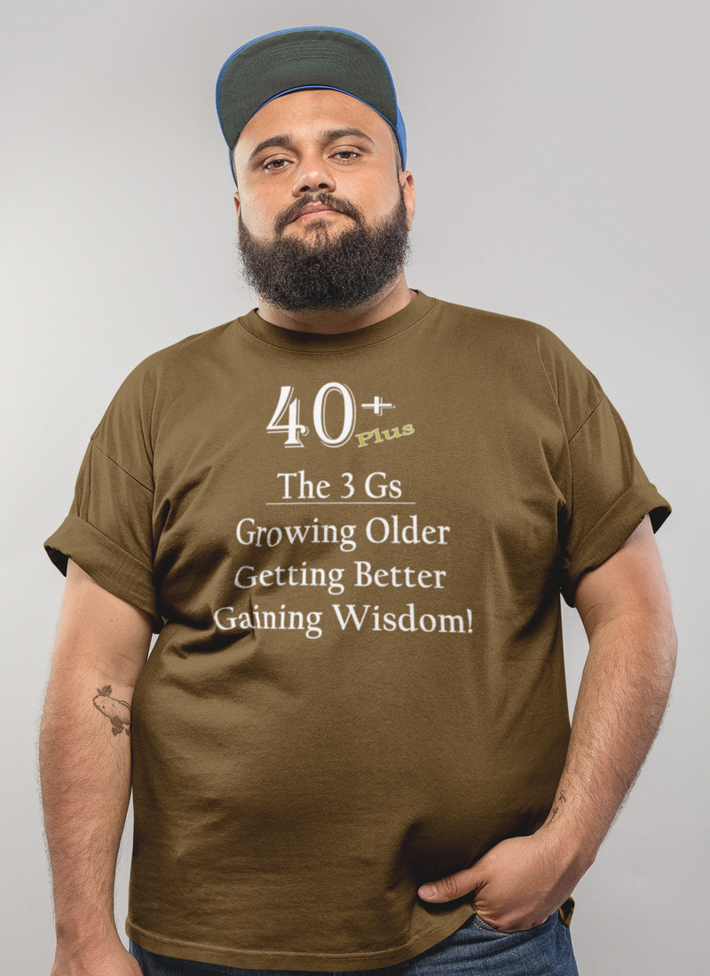 The 40+plus Three Gs Tee