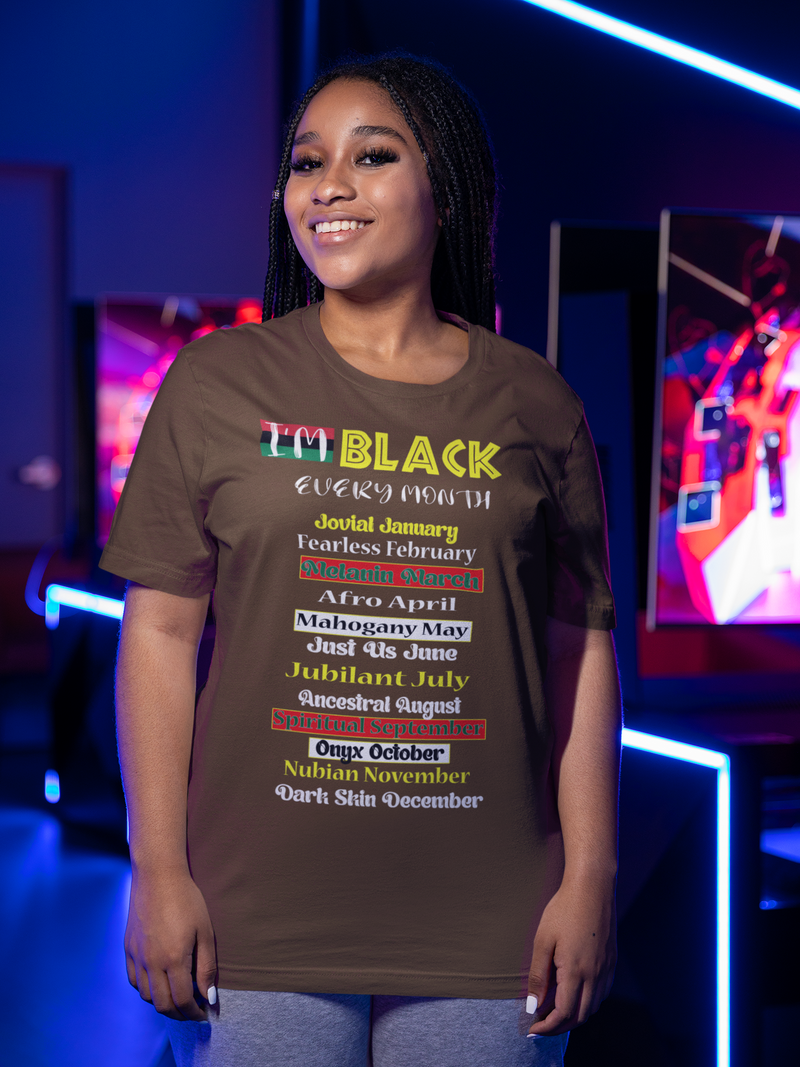 BLACK Every Month the Tee