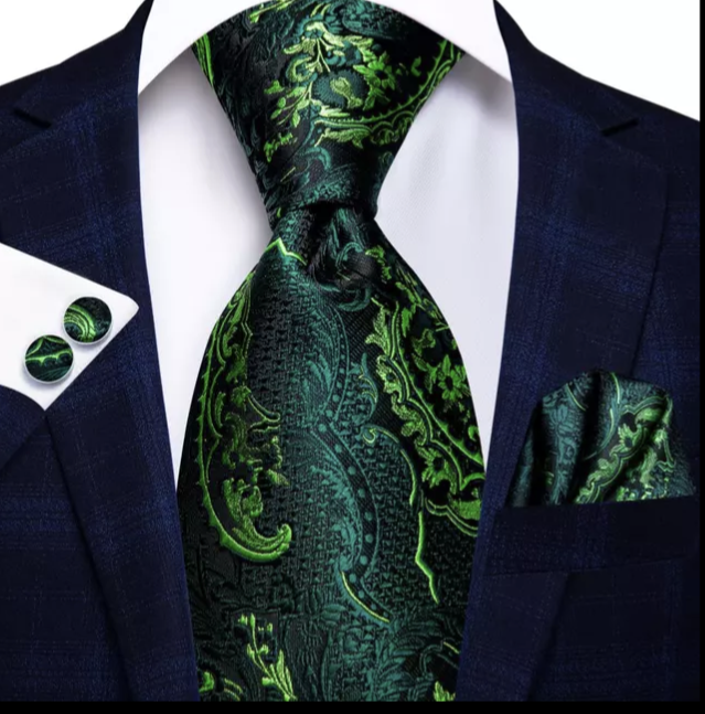 100% Jacquard Woven Silk Tie sets