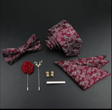 Colorful Men's Silk Tie Sets