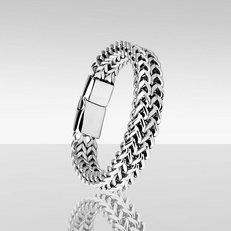 Double layer Stainless Steel Bracelet - The BIG Boy Shop