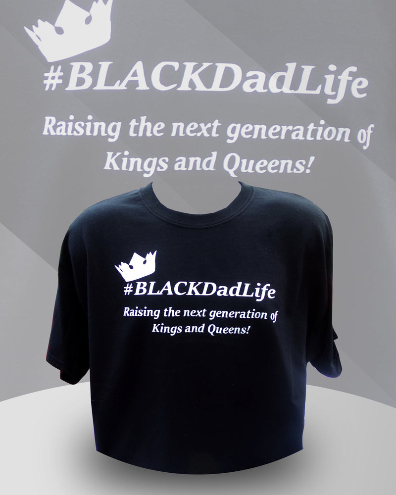 BLACK Dad Life Tee