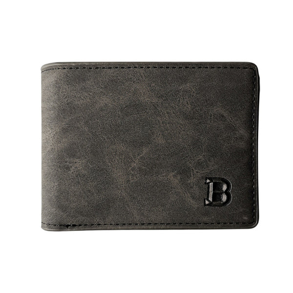 Frosted Leather Men's Wallet