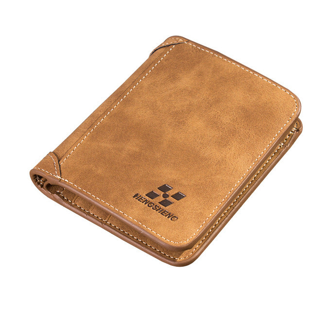 Frosted Leather Men's Wallet